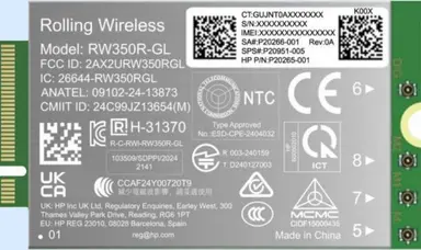 HP 4 GB Lte-Ap (CAT 19) Wwan