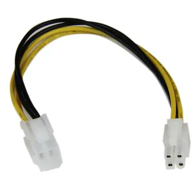 StarTech.com This 4 Pin P4 CPU Power Extension Cable Extends the Reach of Your ATX12V Power