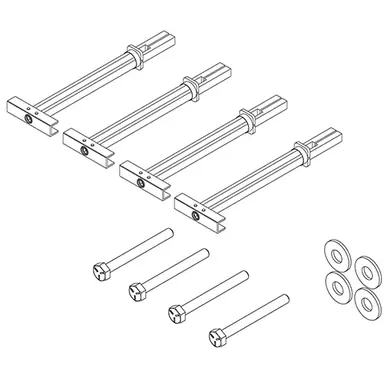 Chief 1/4-20 Grade 5 Toggler Kit, image 4