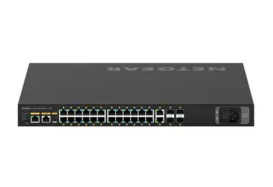 NETGEAR AV Line M4250-26G4F-POE+ 24X1G PoE+ 300W 2X1G and 4XSFP Managed Switch