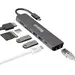 Plugable Technologies Plugable 7-in-1 USB C Hub Driverless Multiport Adapter with Ethernet, 100W Charg, image 5