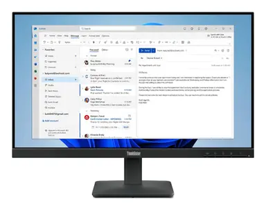 Lenovo S24-4E, 24 Inch FHD Monitor with IPS and 100HZ Refresh Rate, image 4