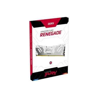 Kingston 16GB 6400MT/S DDR5 CL32 DIMM Fury Renegade RGB White XMP, image 5