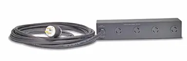 APC by Schneider Electric Basic Rack - Power Distribution Strip - Rack-Mountable - AC 100/120/200/208 V