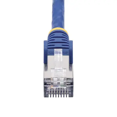 StarTech.com 6 ft Blue Cat8 Ethernet Cable, Snagless RJ45, 25G/40G, 2000MHz, 100W PoE, S/FTP 2, image 8