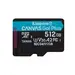 Kingston 512GB Microsdxc Canvas GO Plus GEN4 200R, image 5