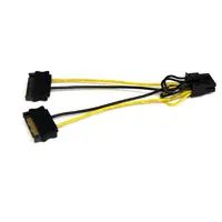 StarTech.com Convert Two 15-Pin SATA Power Supply Connectors to an 8-Pin PCI Express Video, image 3