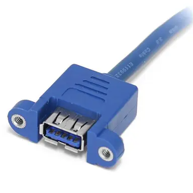StarTech.com Extend a USB 3.0 Motherboard Header into Two Panel-Mount USB 3.0-a Ports - Panel, image 7