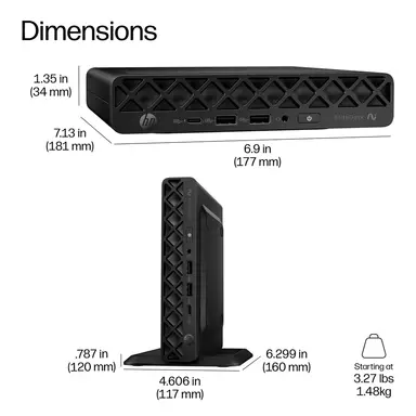 HP Sbuy HP ELITEDESK8 Mini G2I AI U5325 16GB/256GB PC Intel Core ULTRA5 325, 256GB, image 7