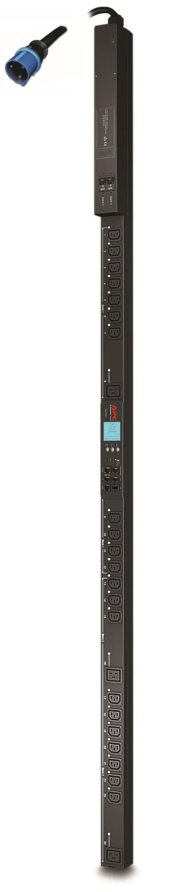 APC by Schneider Electric Rack PDU 2G, Metered by Outlet with Switching, Zerou, 32A, 230V, (21) C13 & (3)
