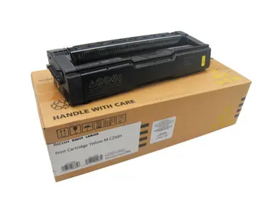 Ricoh MC250H Yellow High Yield Toner Cartridge for Use in C250FW PC301W Estimate