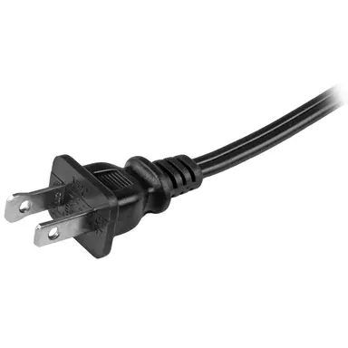 StarTech.com 10 ft Laptop Power Cord NEMA 1-15P to IEC C7 AC Power Cord for Most Notebooks, image 6