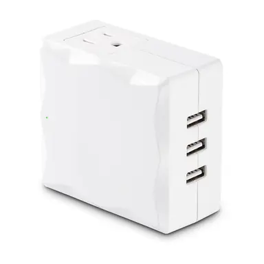 Cyberpower Systems (USA) 125V 3 USB 4.2A Type A 500J $50K Ceg Wall Tap White, image 6