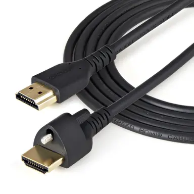 STARTECH.COM 1M/3FT HDMI Cable with Locking Screw 4K, image 6