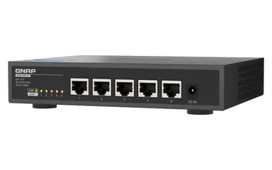 Qnap Desktop Unmanaged Switch 5 10BASE-T 5-SPEED Auto Negotiati, image 8