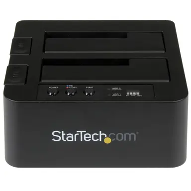 StarTech.com Dual Bay Hard Drive Duplicator Docking Station; External Backup / Recovery / Clo, image 6