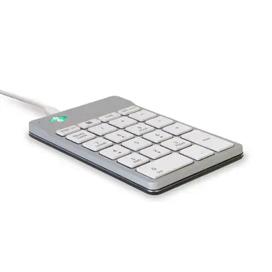 R-Go Numpad Break, Numeric Keypad, Wired, White, image 6