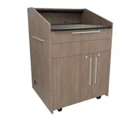 Middle Atlantic L5 Series Preconfigured Lectern 33 W X 31 D X 39 H Flat Top Sota Style High, image 3