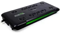 Plugable Technologies Plugable Surge Protector Power Strip with USB and 12 AC Outlets, Built-in 10.5W, image 3
