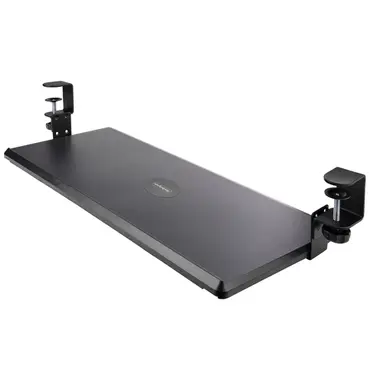 StarTech.com Under Desk Keyboard Tray, Ergonomic Clamp-on Keyboard Holder, up to 12KG, image 4