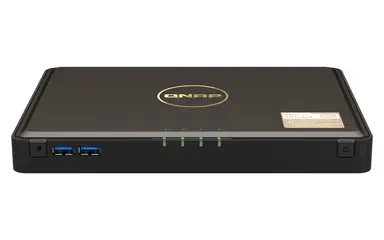 QNAP TBS-464 4-Drive Nasbook. Intel 4-Core Process, Burst up to 2.9GHz, 8GB DDR