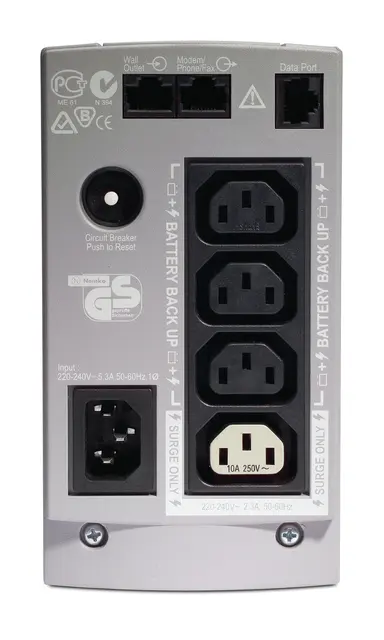 APC by Schneider Electric UPS - Standby - 230 V - 400WATT - 650VA - 1 X Management - RS-232C/USB, image 6