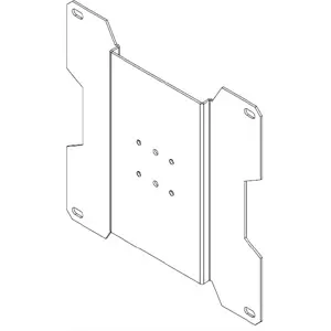 Peerless Industries Sec Adapter Plt VESA 200 X 200 Black