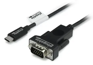Plugable Technologies Plugable USB C to VGA Cable - Driverless Connect Your USB-C OR Thunderbolt 3 L, image 4