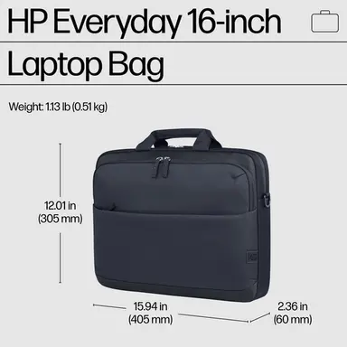 HP Evday 16 Odyssey Gray Laptop Bag, image 5