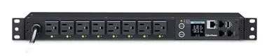 CyberPower power distribution unit (PDU) 8 AC outlet(s) 1U Black