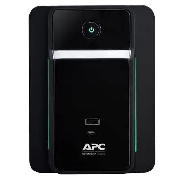 APC by Schneider Electric APC Back UPS, 950VA/480W, Tower, 120V, 6X NEMA 5-15R Outlets, USB Type a + C Por