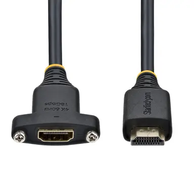 StarTech.com Extend an HDMI Connection Using This Panel Mount HDMI Cable with Side Mounting, image 7