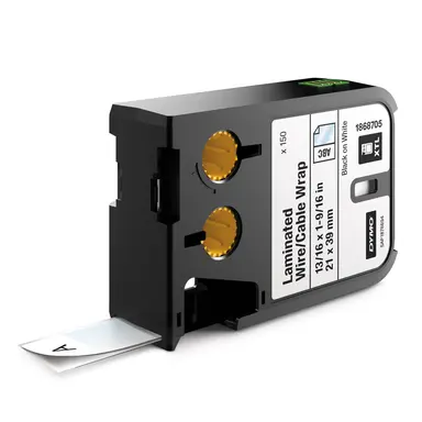 Dymo 21MMX39MMLAMINATED Wire/Cable Wrap