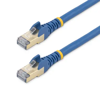 StarTech.com 1 FT Cat6a Ethernet Cable - STP Blue, image 8