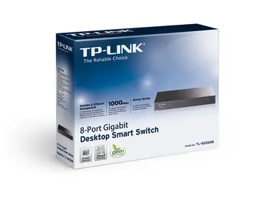 Omada Networks by TP Link TP-Link Gigabit Smart Switch TL-SG2008, image 8