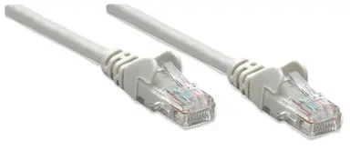Intellinet 100 FT Gray Cat5e Snagless Patch Cable, image 6