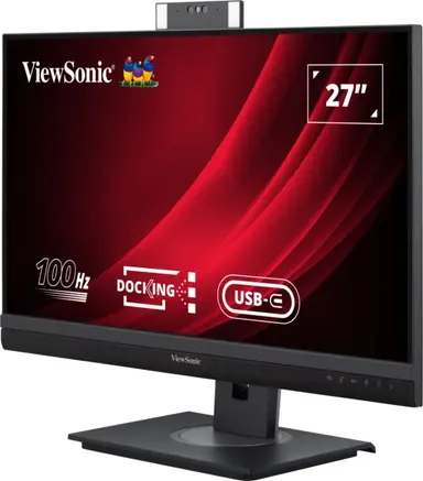 ViewSonic 27 in 1440P Video Conferencing Monitor with Windows Hello Compatible IR Webcam, 9, image 7