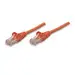 Intellinet Patch Cable Cat 5E UTP Orange 0.5 ft Snagless Boot, image 4