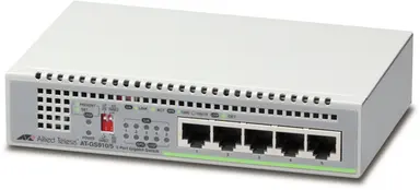 Allied Telesis 5-PORT 10/100/1000T Unmanaged Switch with Internal Psu, image 4