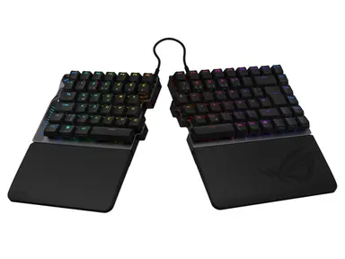 ASUS Rog Falcata 75% Split Gaming Keyboard with Hot-Swappable Rog Hfx V2 Magnetic Swi, image 6