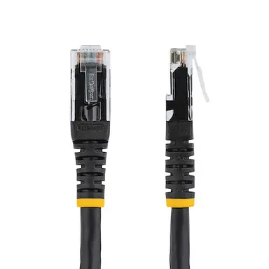 StarTech.com 25 ft Black Cat6 Ethernet Cable Delivers Multi Gigabit 1/2.5/5GBPS & 10GBPS up, image 6