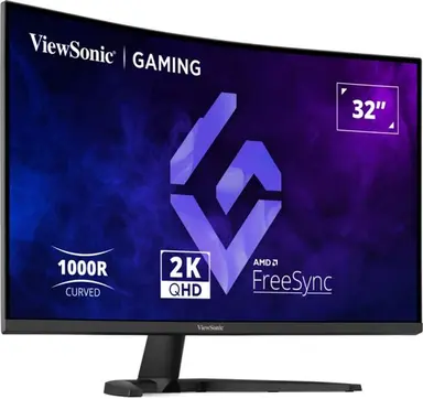 ViewSonic 32 in Curved 1440P 1MS 180HZ Gaming Monitor with Freesync, image 4