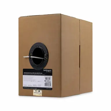 STARTECH.COM 1000 FT. (304 8M) Gray 4 Pair Utp CAT5E Cable for 1000 Mbps Networks - High-Qual