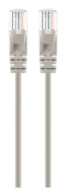 Intellinet Cat6a U/UTP Slim Network Patch Cable, 0.5 FT., Gray, image 7