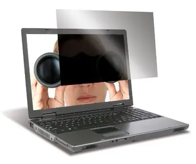 Targus 14.1 Inch Notebook Privacy Filter - Defenseguard Antimicrobial Protection Create