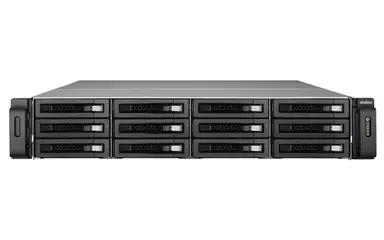 Qnap 12-BAY 2U Nvr 56-CH Surveillance Redundant Power Intel Core I5-3550S 3.7