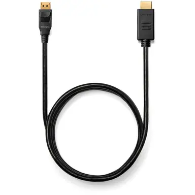 Kensington Computer Displayport 1.2 (M) to HDMI (M) Passive Unidirectional Cable 6FT, image 8