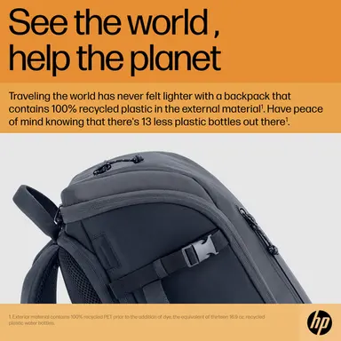 HP TRVL 25L 15.6 Iron Graylaptopbackpack, image 7