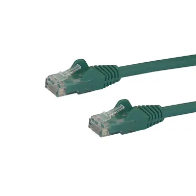 StarTech.com 1 ft Green Cat6 Ethernet Cable Delivers Multi Gigabit 1/2.5/5GBPS & 10GBPS up