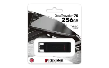Kingston 256GB USB-C 3.2 Gen 1 Datatraveler 70, image 6